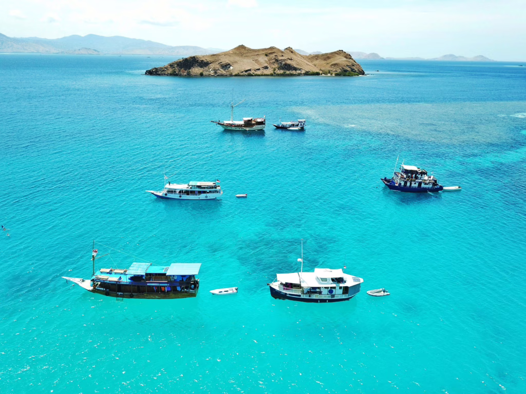 Komodo, Padar en Rinca eiland