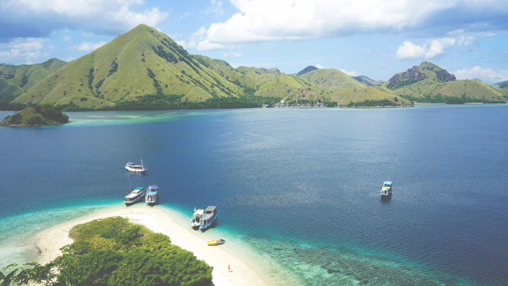 Komodo, Padar en Rinca eiland