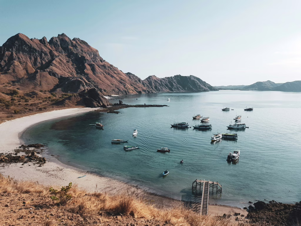 Komodo, Padar en Rinca eiland