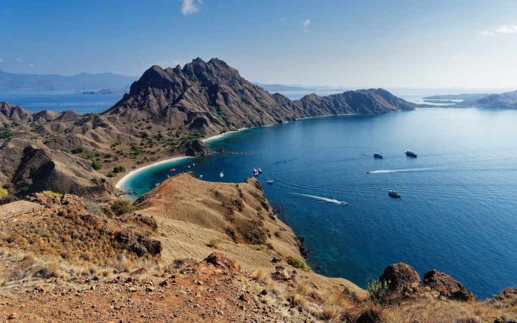 Komodo, Padar en Rinca eiland