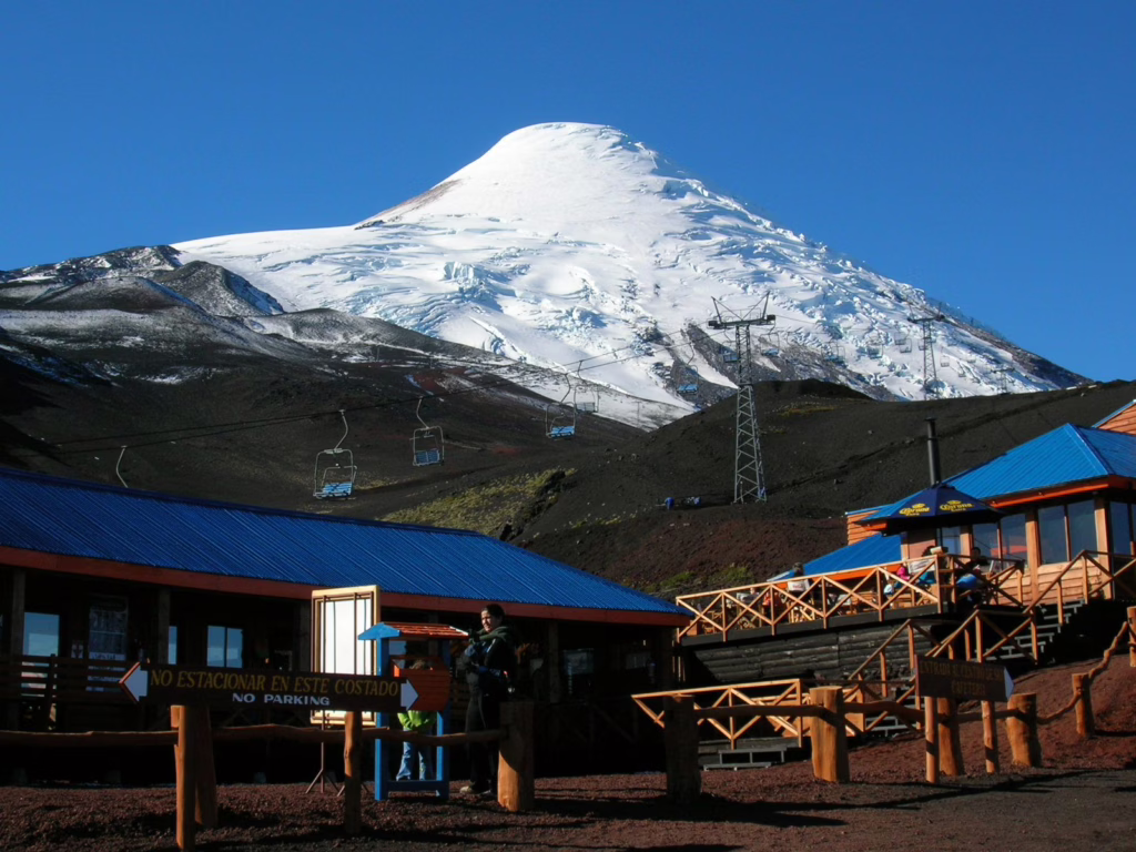 Osorno-vulkaan en Petrohué-watervallen
