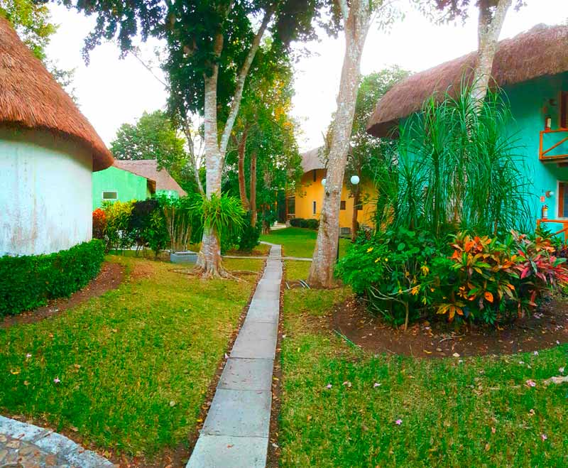 Chicanna ecovillage resort