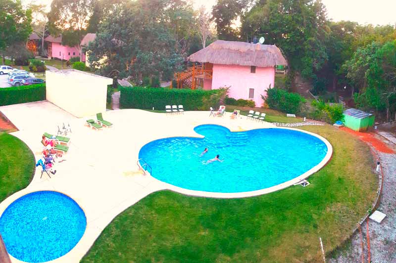 Chicanna ecovillage resort