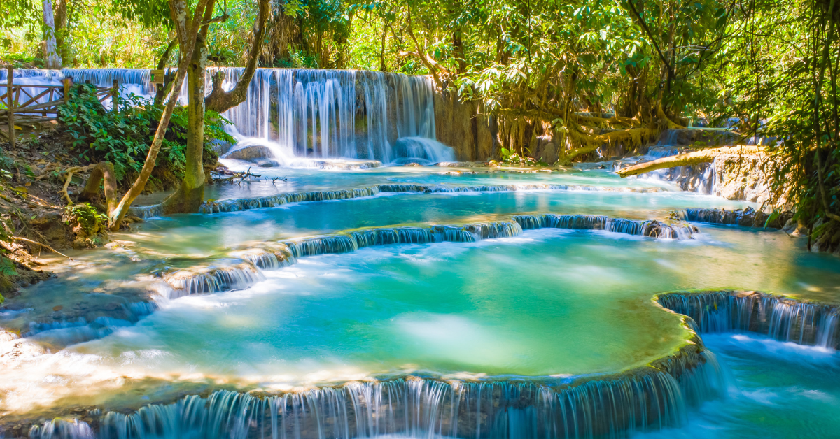 Kuang Si-watervallen-laos