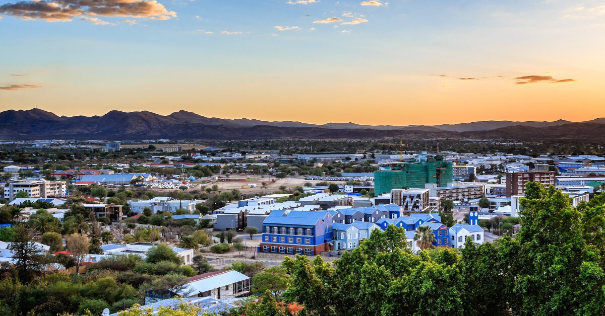 Namibië-stad